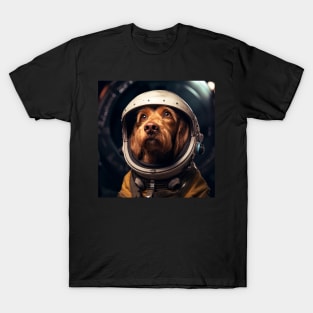 Astro Dog - Wirehaired Vizsla T-Shirt
